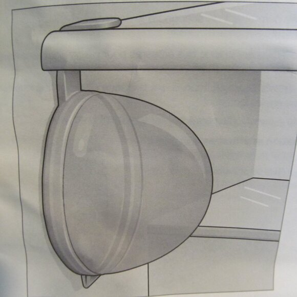 Tupperware Forget Me Not Round Fridge Hanging Containers 12oz Red & Ice Set of 2 - Picture 8 of 16